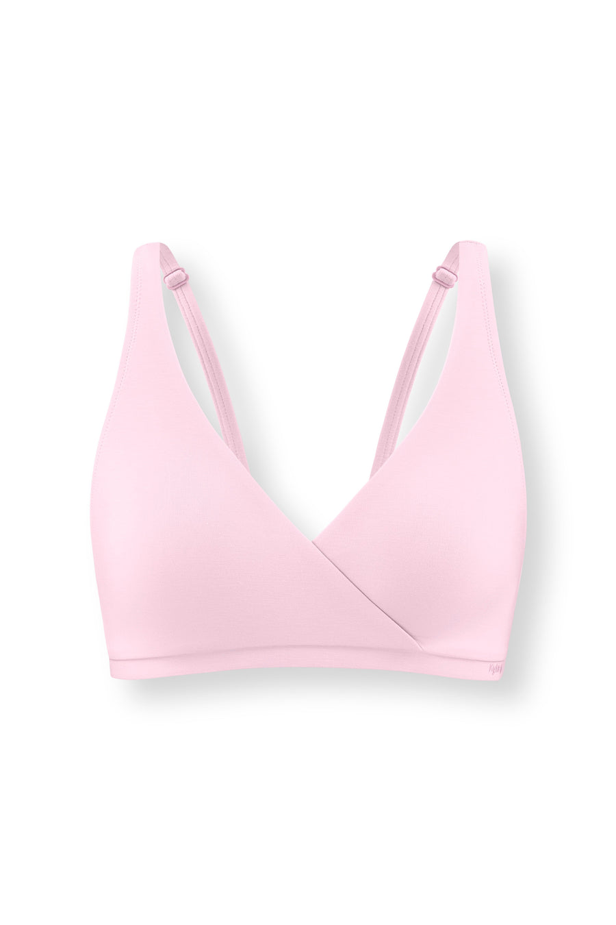 Women's Cross Front Bralette in Peony