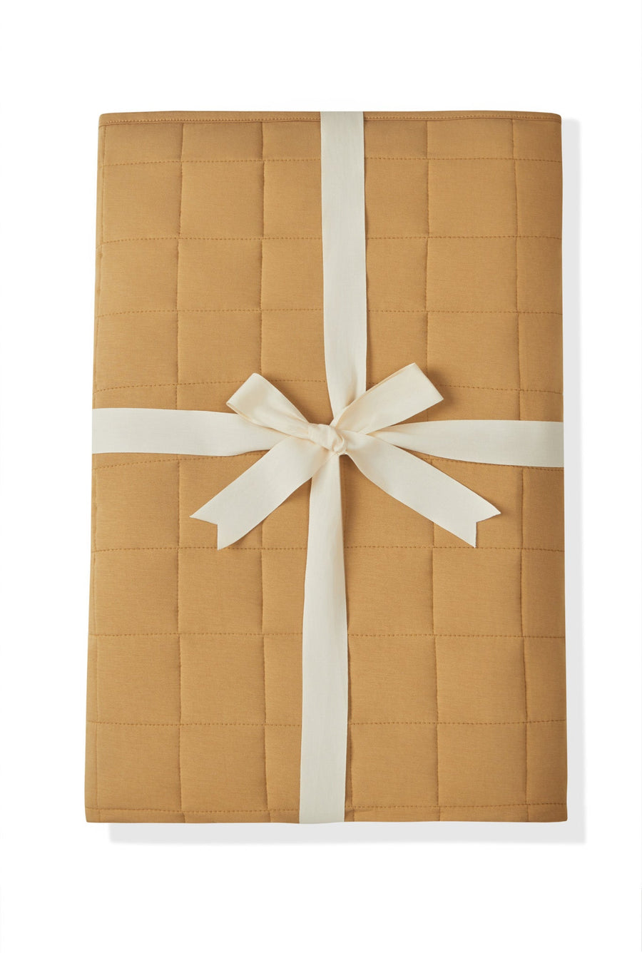 Quilt Blanket in Ochre 2.5