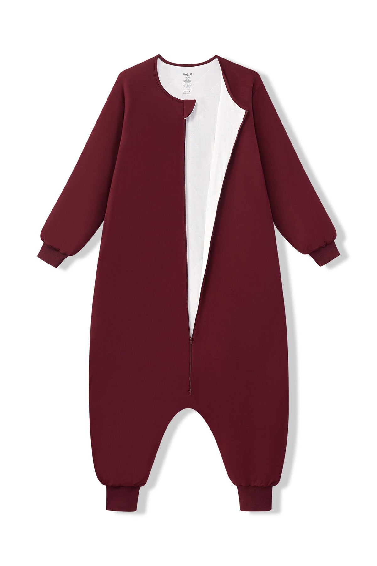 Long Sleeve Adult Sleep Bag Walker in Burgundy