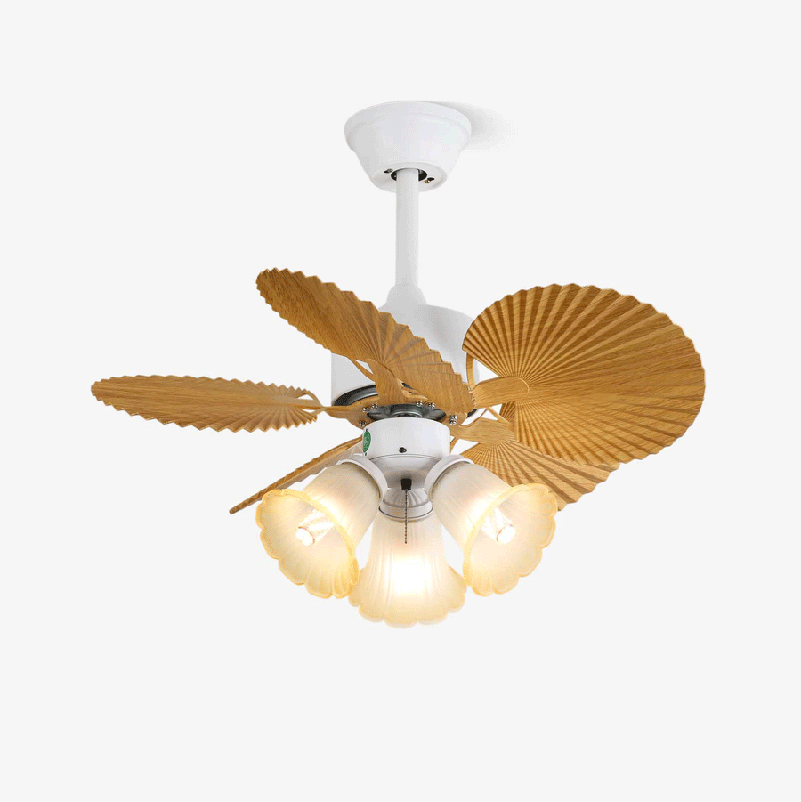 Palmera Bloom Ceiling Fan Light