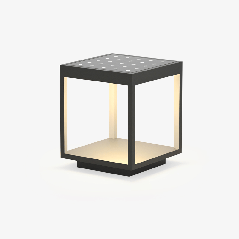Square Frame Solar Outdoor Light