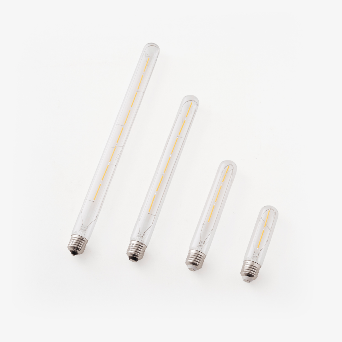 Tubular LED Filament E14/E27 Bulb