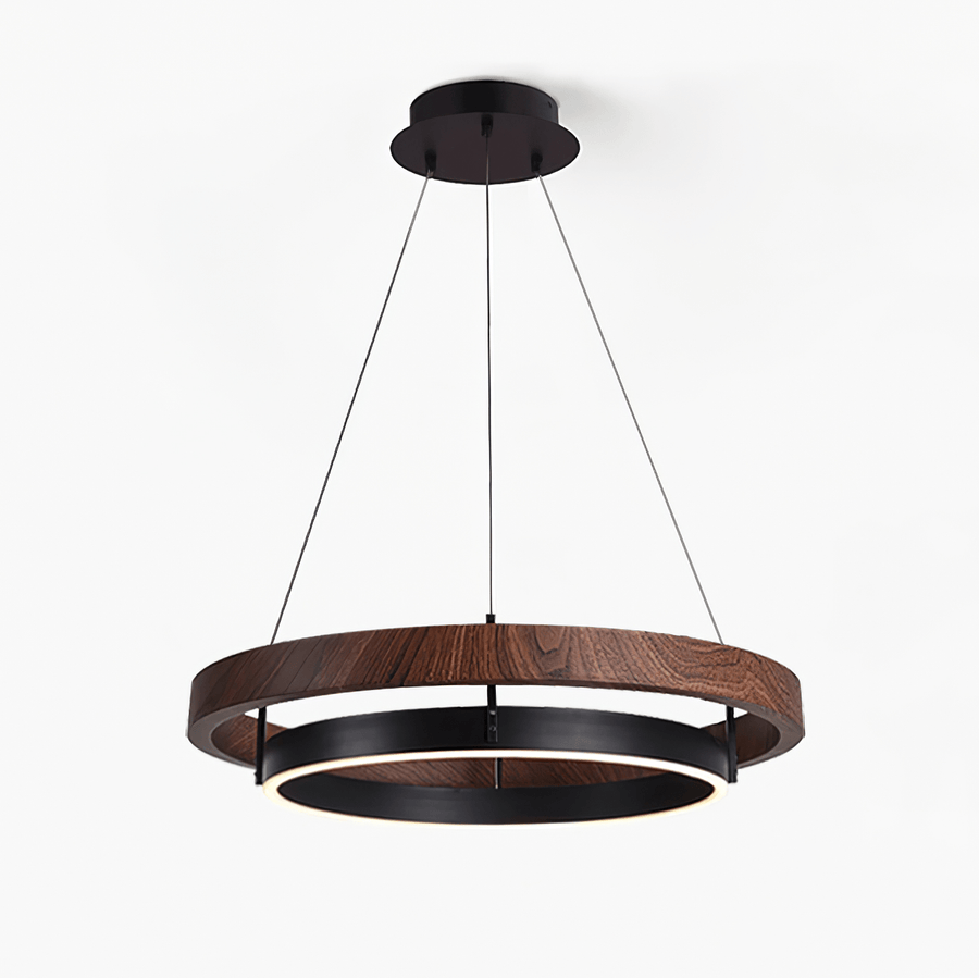 Wood Halo Pendant Lamp