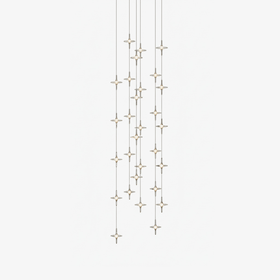 Starfall Staircase Chandelier