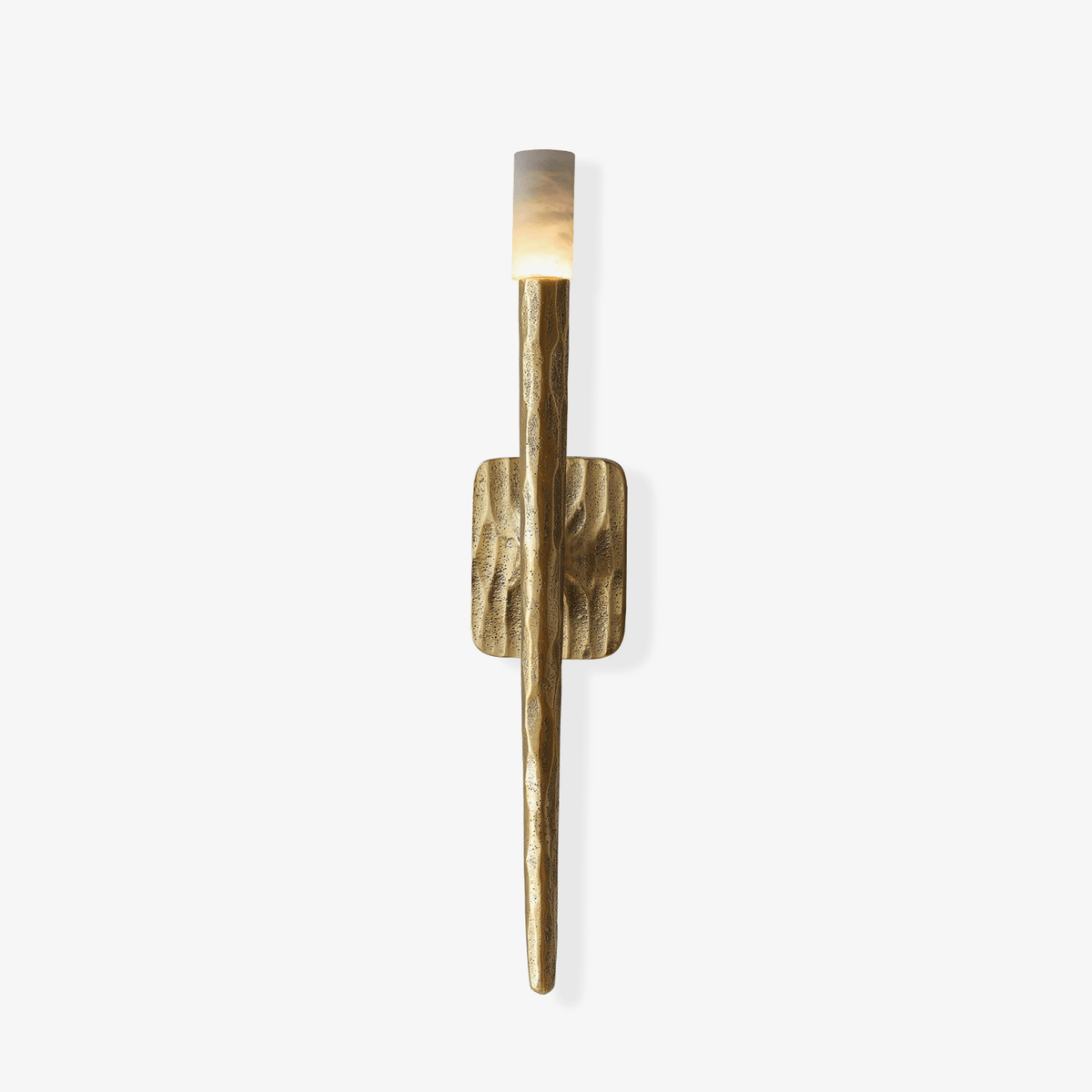 Aurelian Sculpted Alabaster Sconce