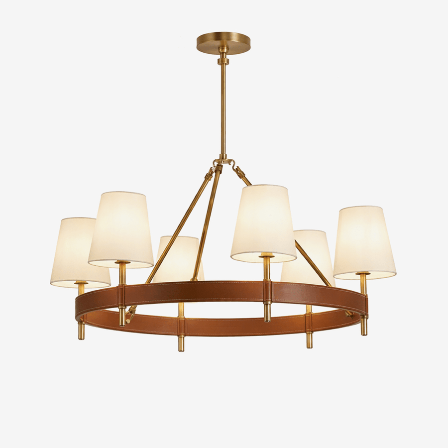 Arianna Leather Chandelier