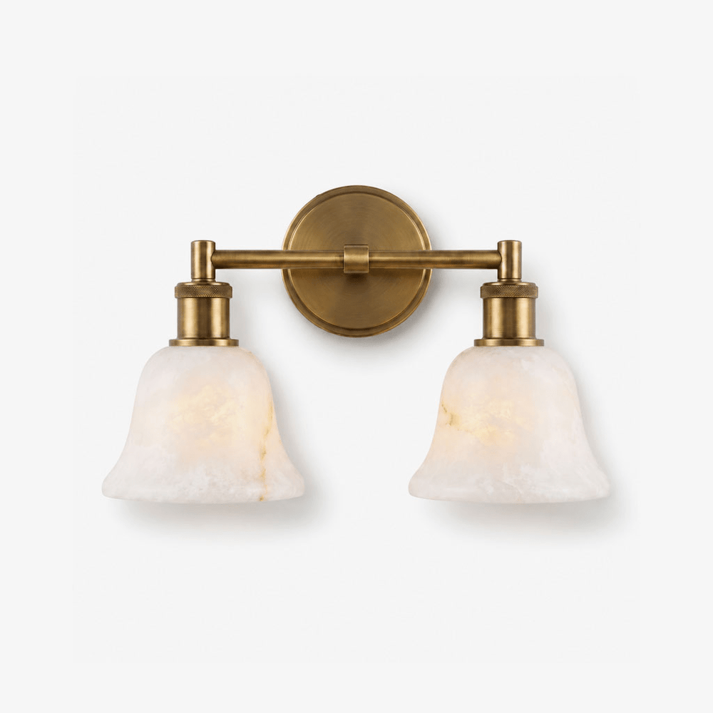 Fenwick Alabaster Vanity Sconce