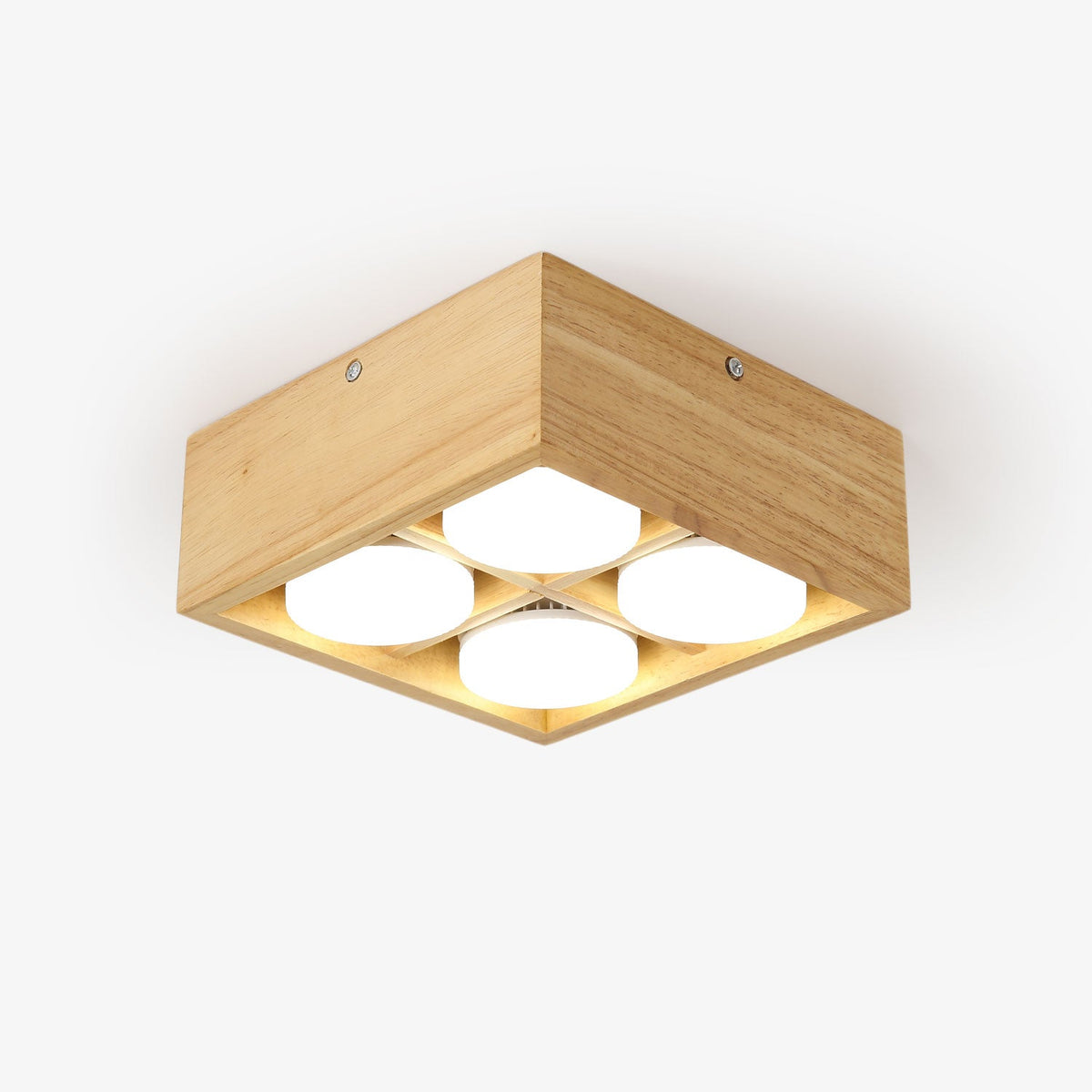Cobra Wood Ceiling Light