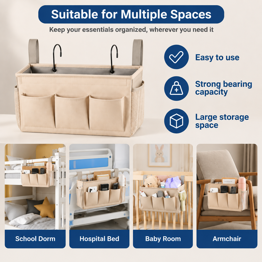 Sleepwyn Bedside Caddy Organizer
