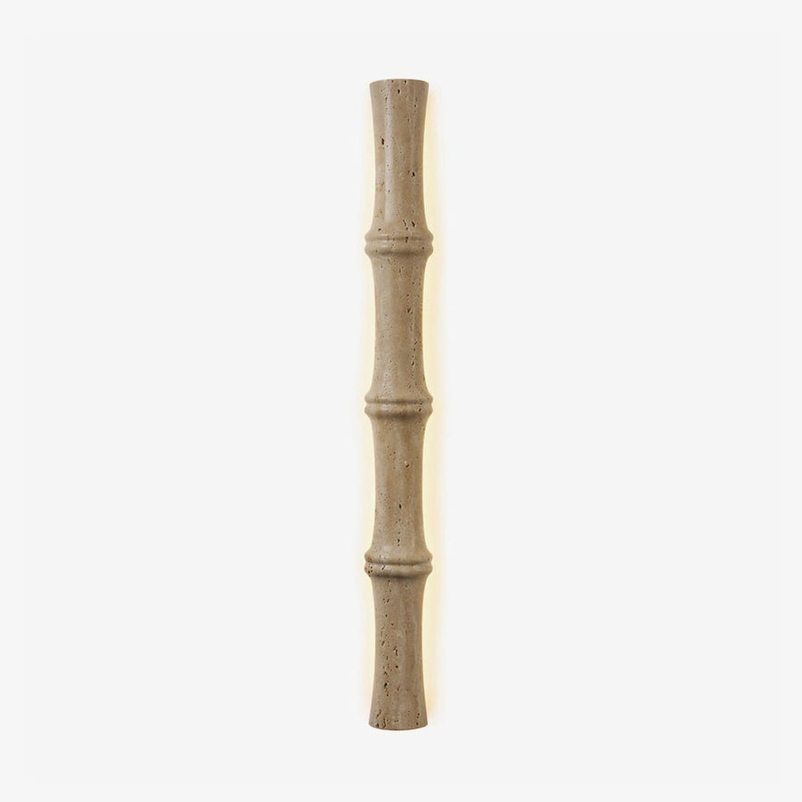 Travertine Column Glow Wall Light