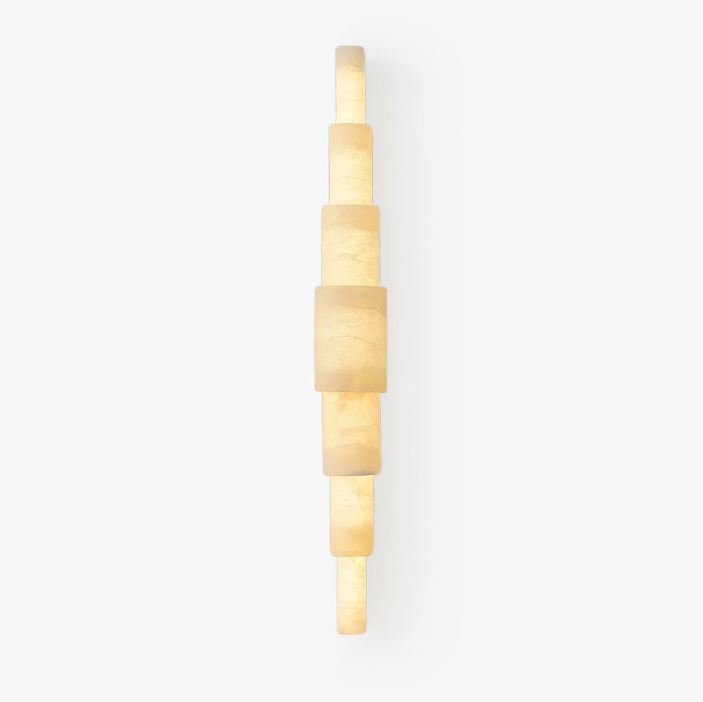 Alba Cascade Alabaster Wall Sconce