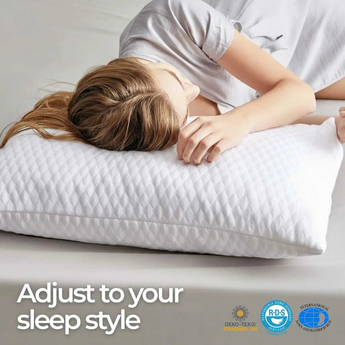 Sleepwyn Shredded Memory Foam Pillow