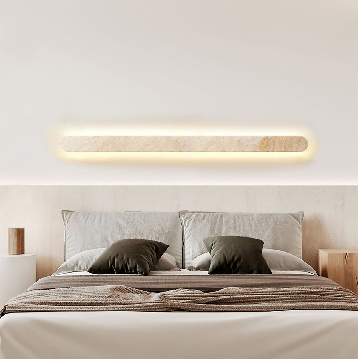 Lior Travertine Wall Light