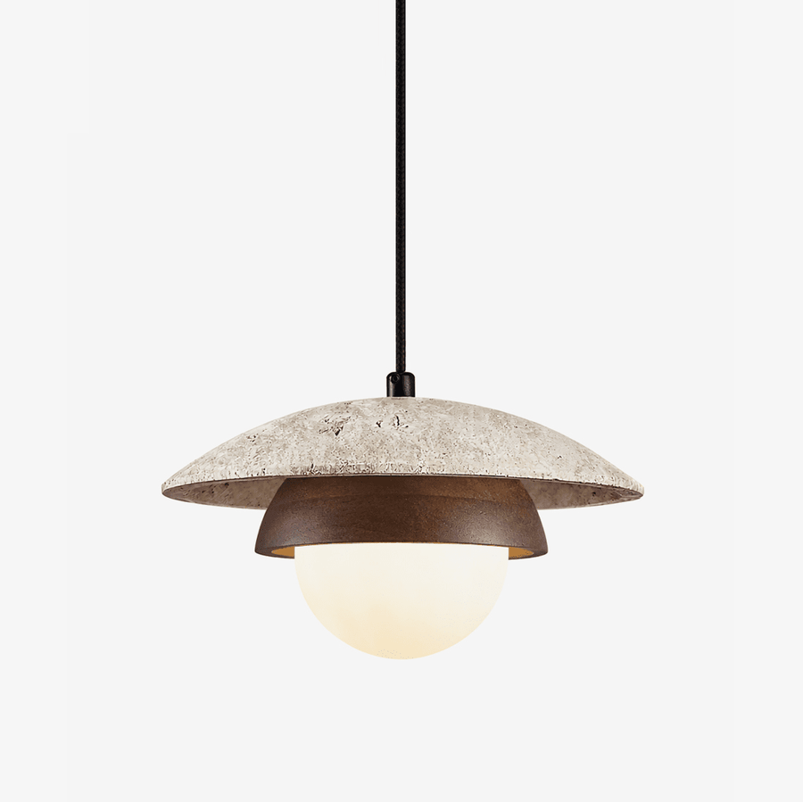 Milo Travertine Pendant Light