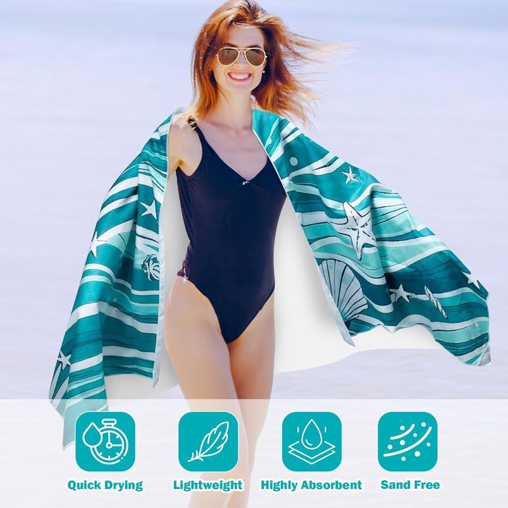 Sleepwyn Magnetic Beach Towel