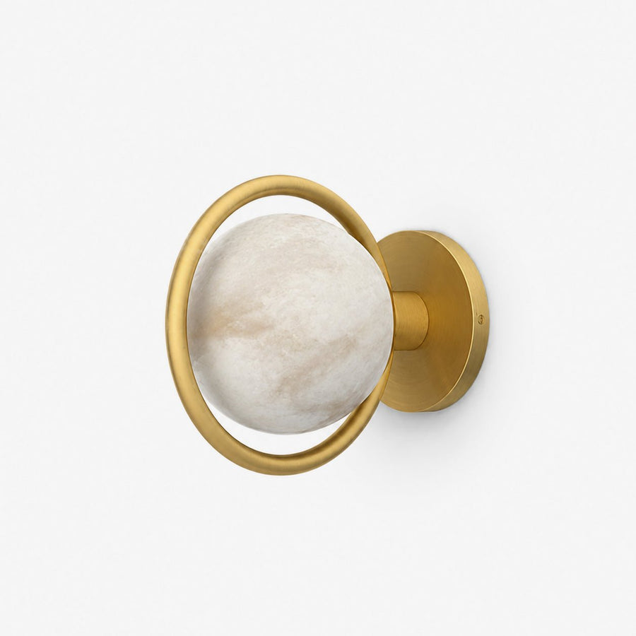 Celestial Ring Alabaster Wall Lamp