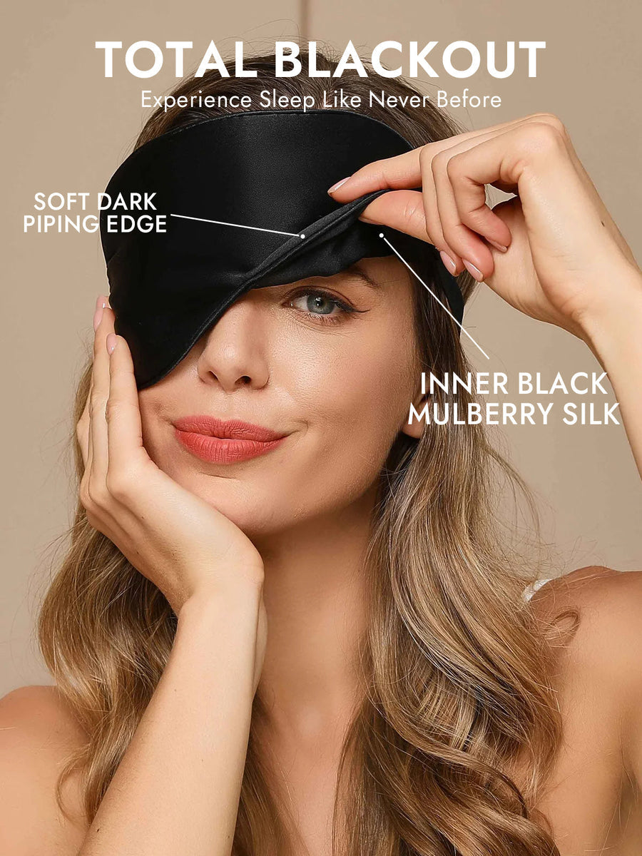 Free Silk Eye Mask – Color & Style Selected at Random