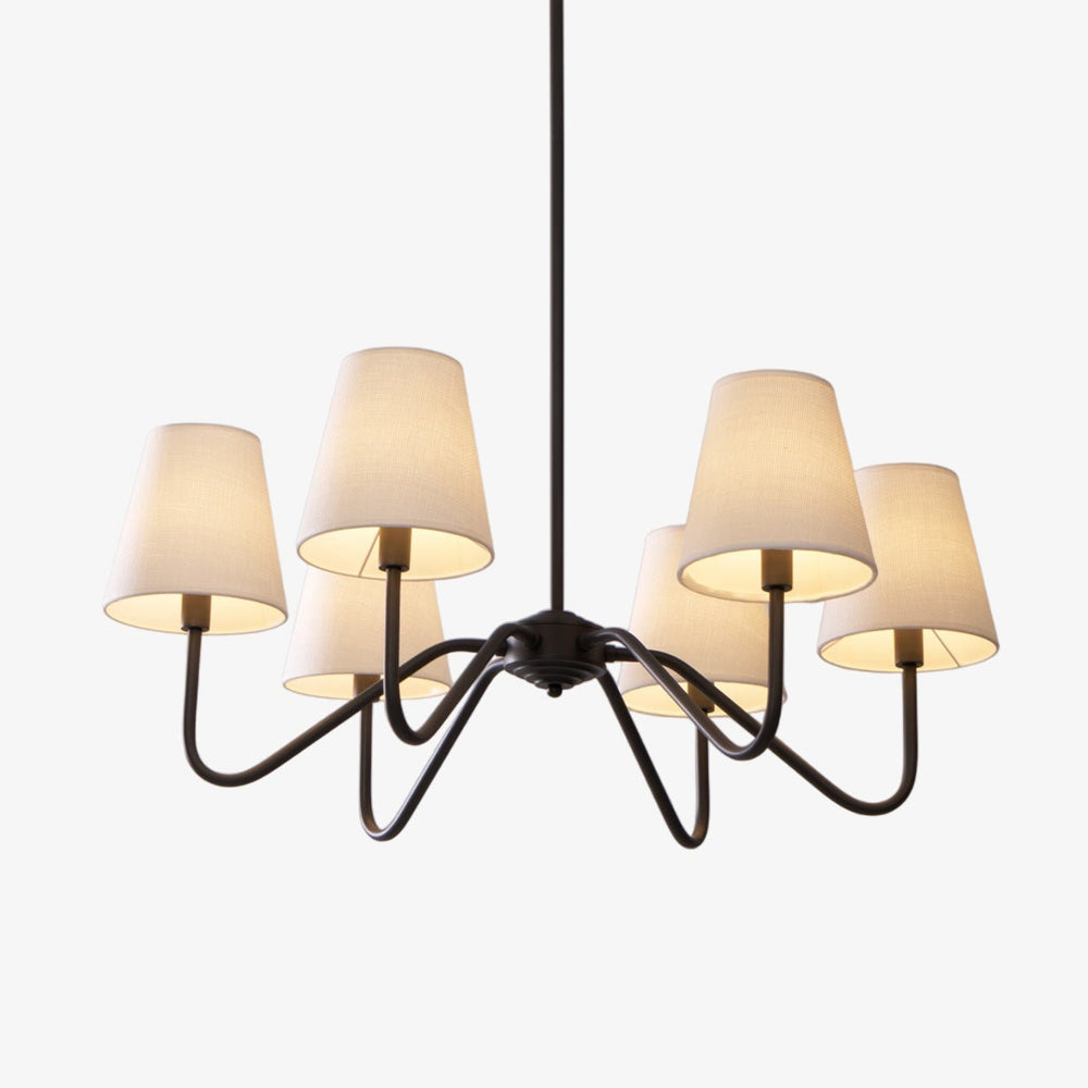Lumos Black Chandelier