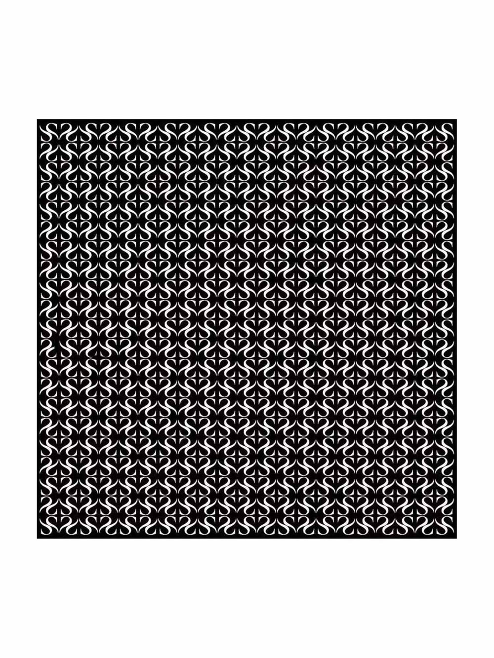 100% Mulberry Silk S Square Scarf - Size 90x90cm