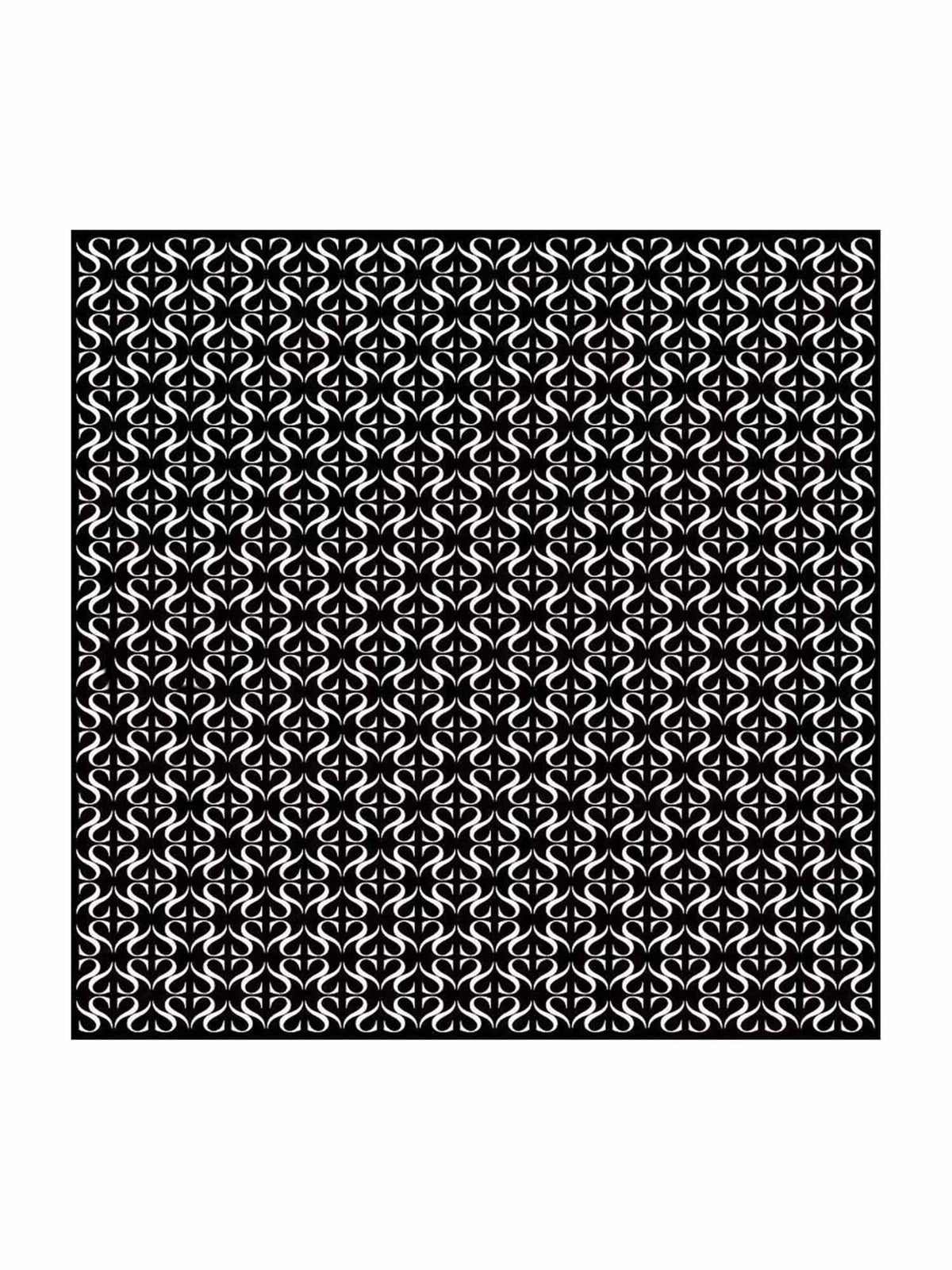 100% Mulberry Silk S Square Scarf - Size 90x90cm