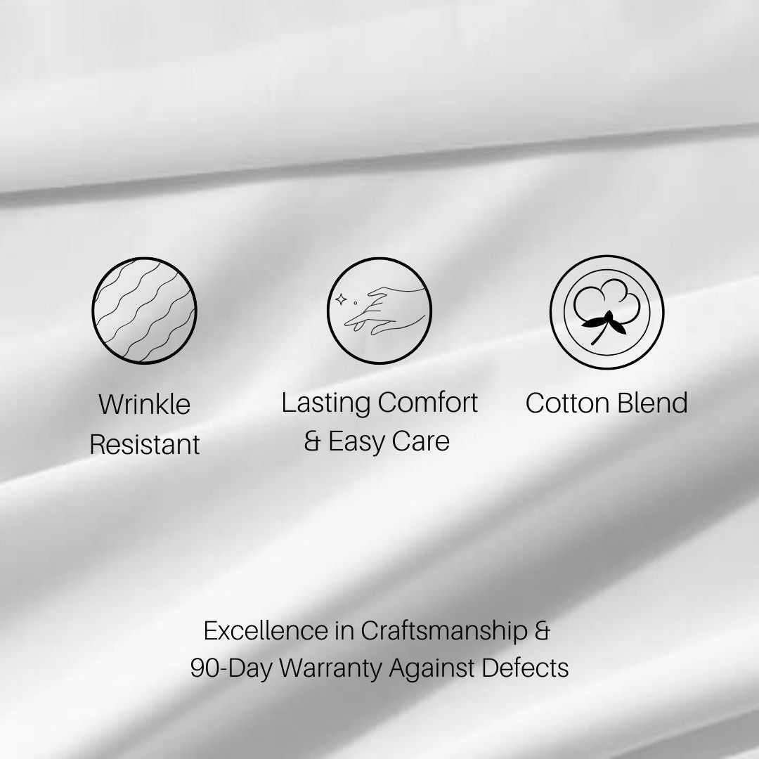 Easy Care 650TC Sheet Set - Oversized Extra Deep Pockets (22 inches)