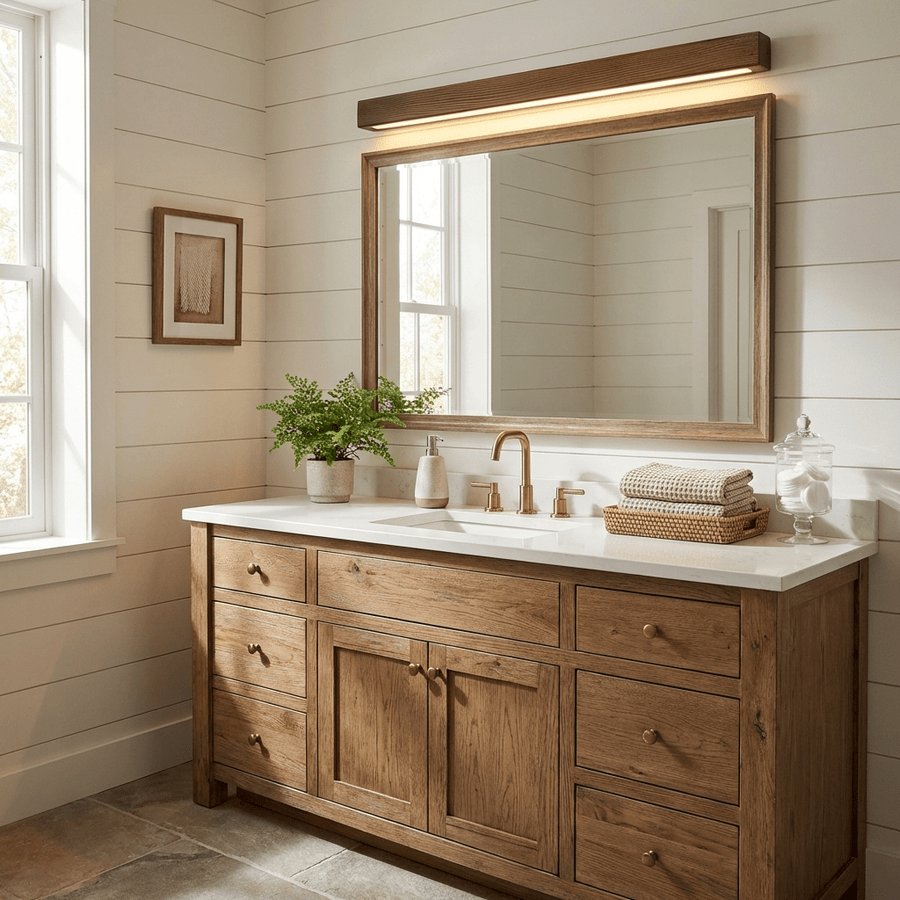 Arlo Linear Wood Wall Light