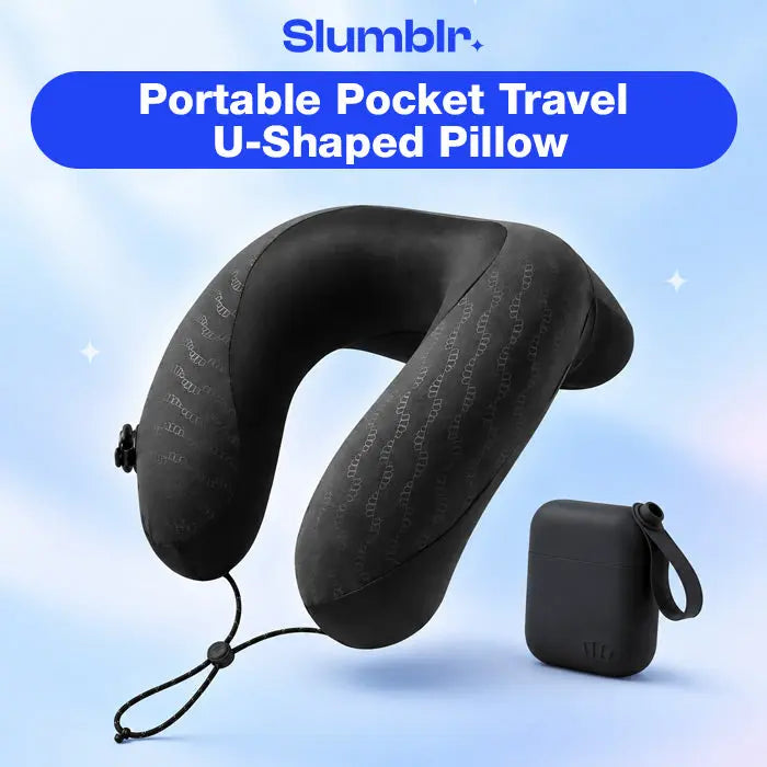 Sleepwyn Portable Pocket Travel U-Shaped Pillow