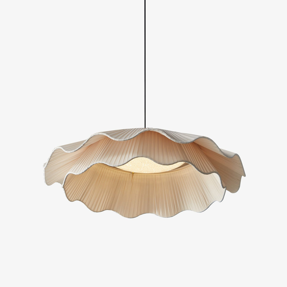 Arwen Fabric Wave Pendant Lamp