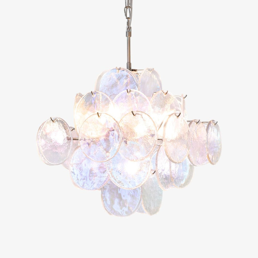 Aurelia Iridescent Glass Chandelier