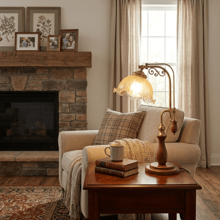 Aurelia Scroll Table Lamp