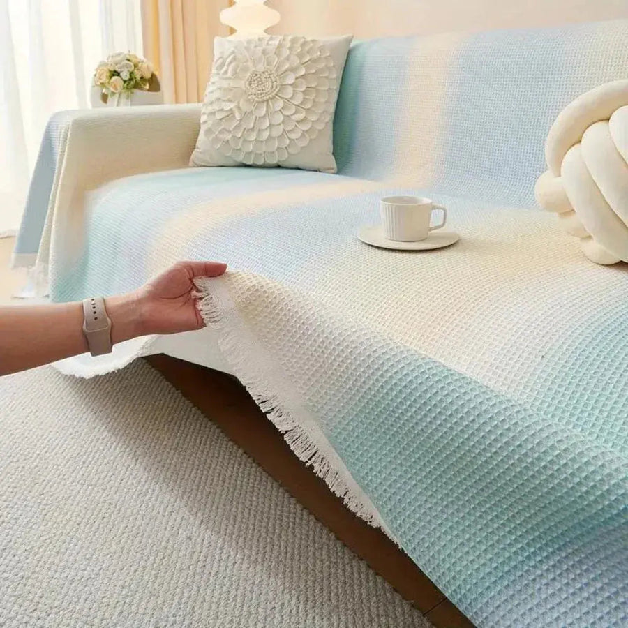Sleepwyn Rainbow Waffle Elastic Sofa Cover