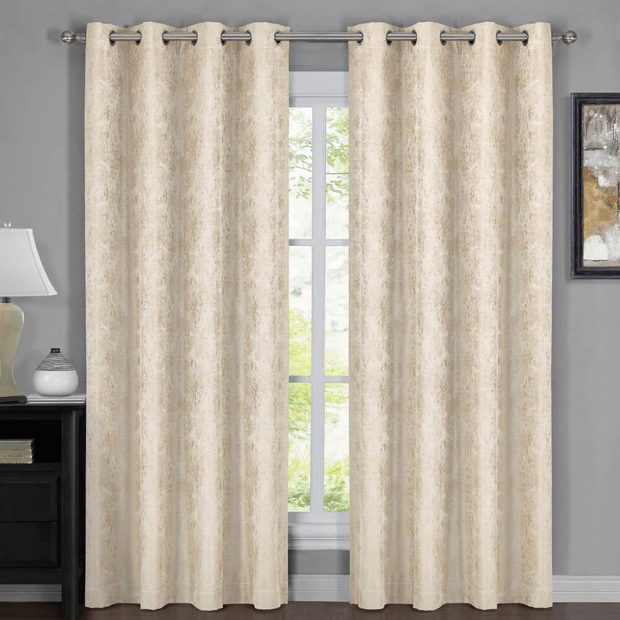 100% Blackout Curtain Bali - Modern Abstract Theme (Set of 2)