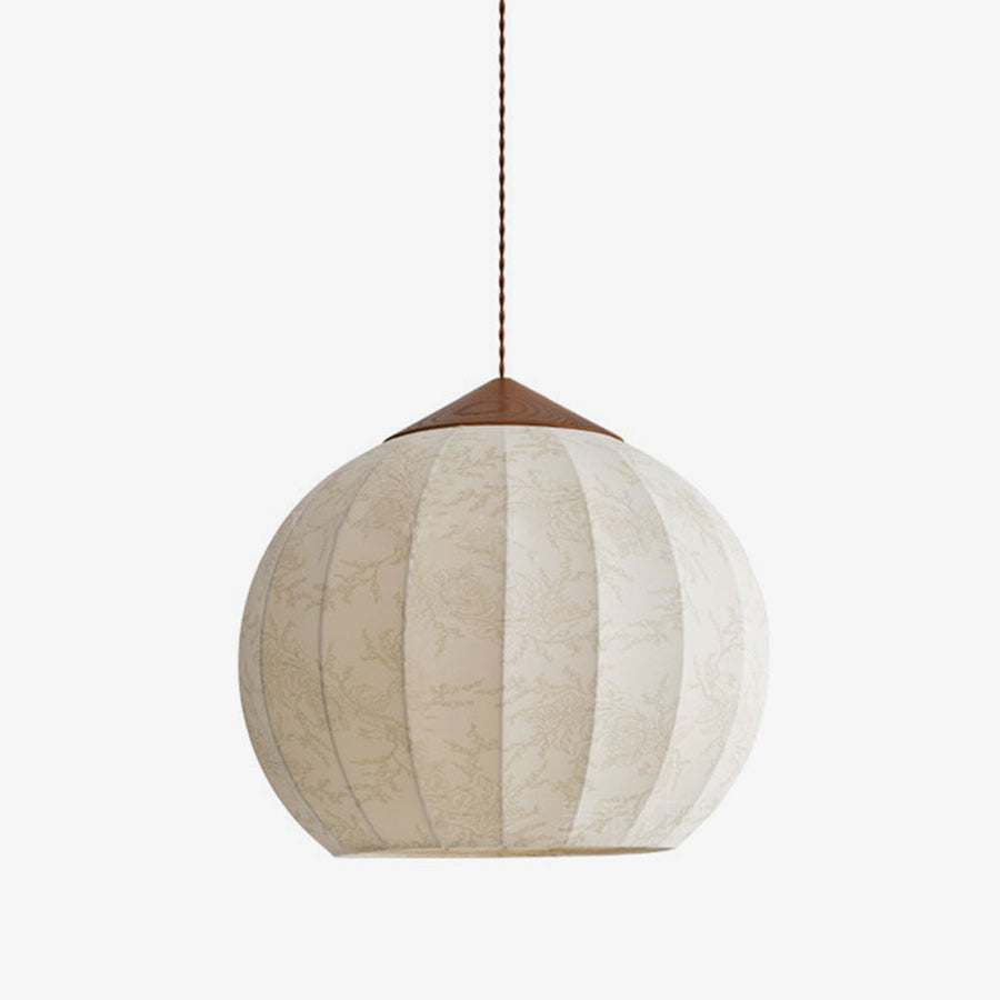 Calyx Printed Fabric Pendant Lamp