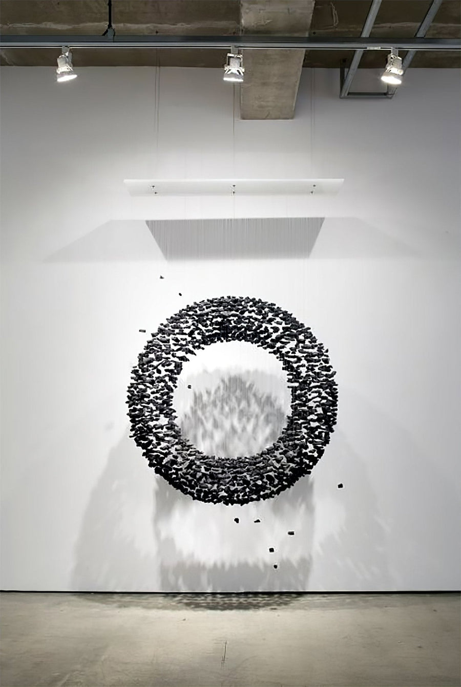 Charcoal Halo LED Chandelier