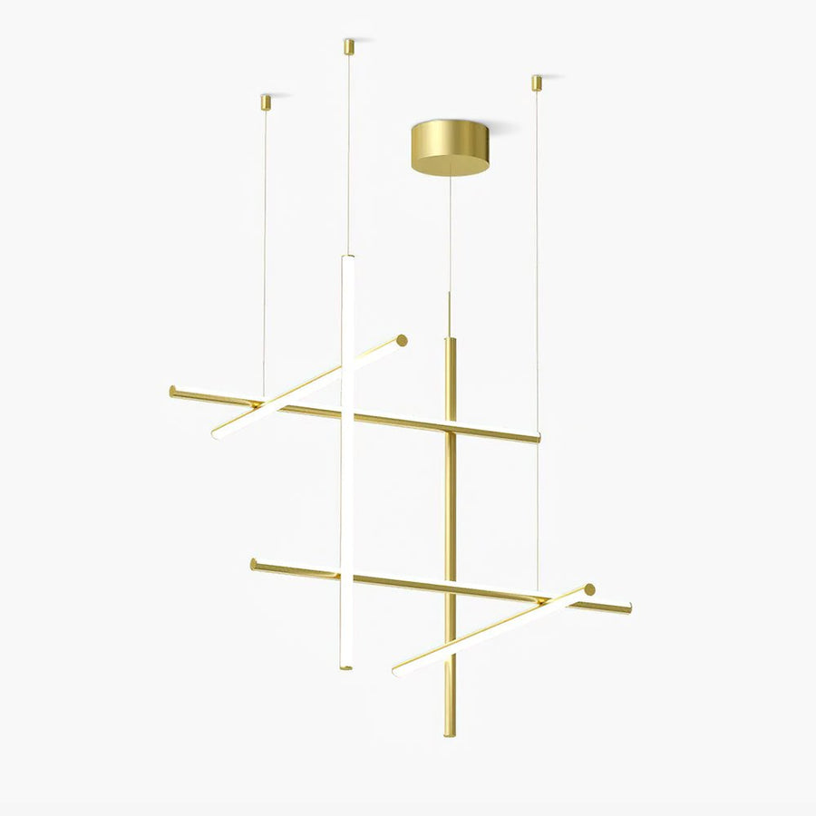 Gridline Linear Chandelier