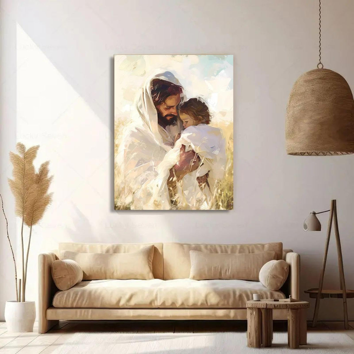 Sleepwyn Jesus Canvas Poster