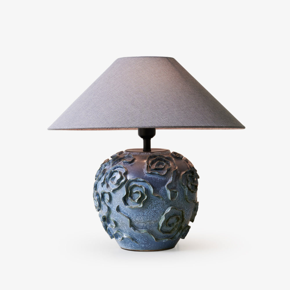 Midnight Rose Table Lamp