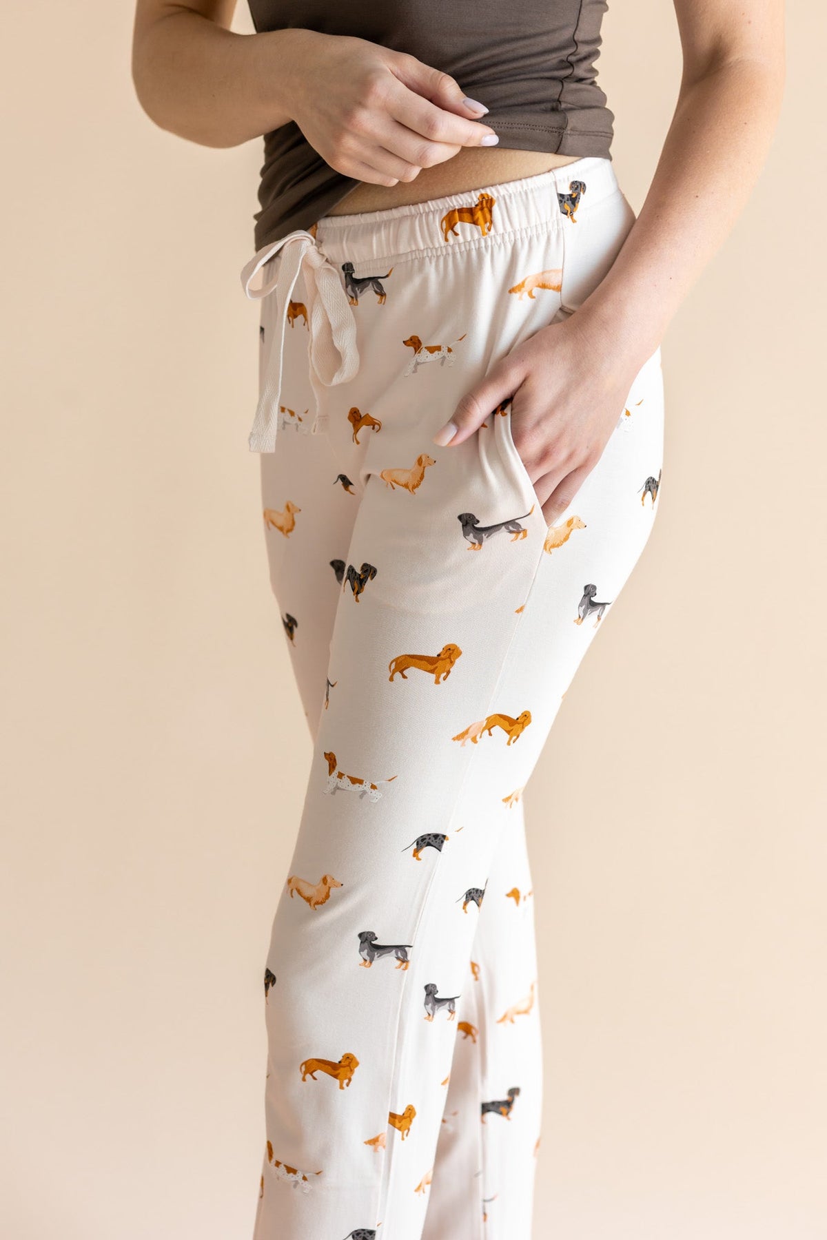 Women's Lounge Pants in Dachshund