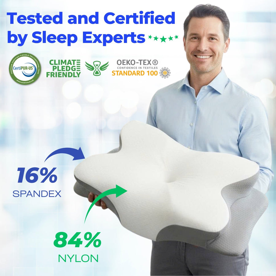 Sleepwyn Ultra Cooling Contour Memory Foam Pillow