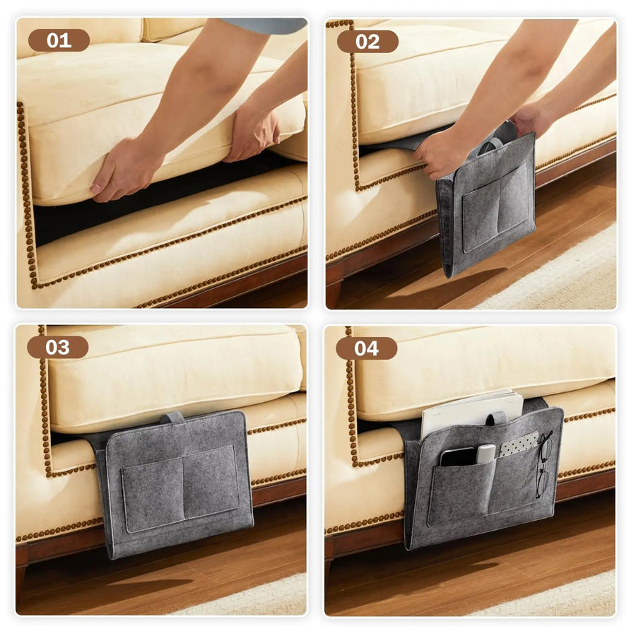Sleepwyn Felt Bedside Caddy Organizer