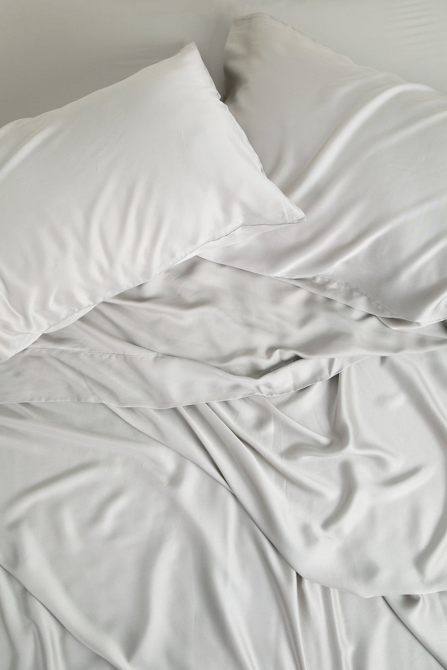 Bamboo Sateen Sheet Set in Dove Gray