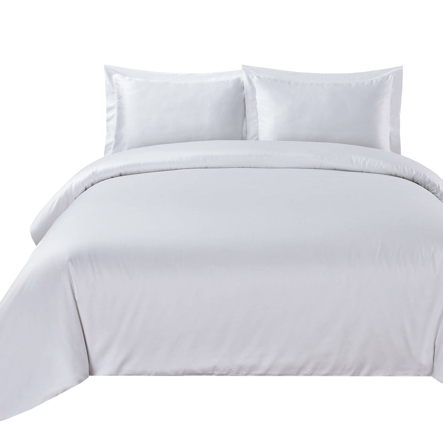 Cool & Crisp Percale Cotton Duvet Cover Set - USA