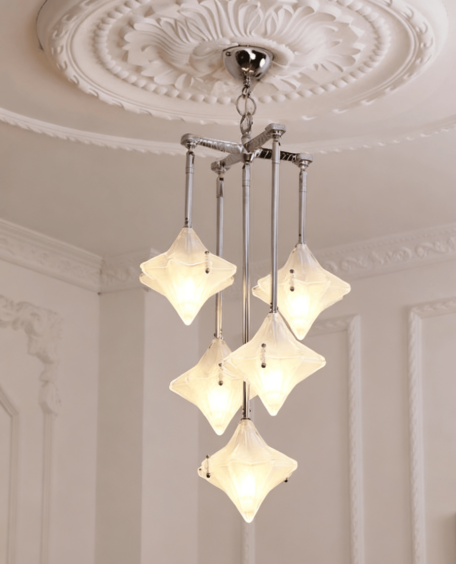 Elowen Long Prism Star Chandelier