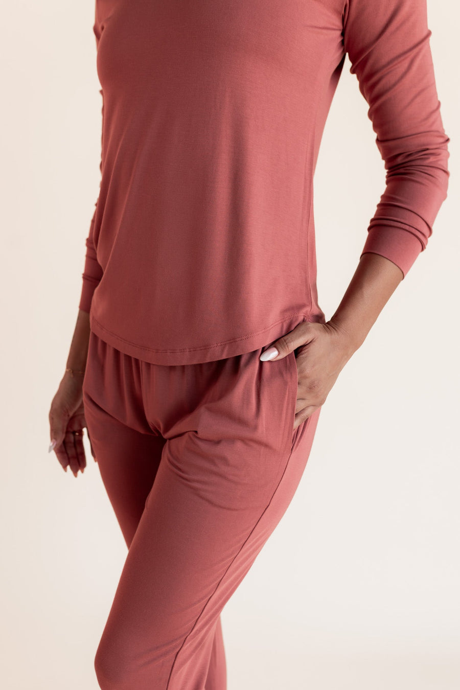 Women's Jogger Pajama Set in Ember
