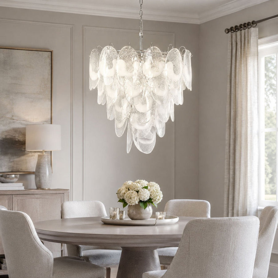 Frostelle Glass Chandelier