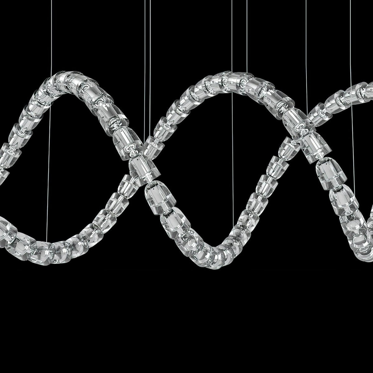 Gabriel Infinity Loop LED Chandelier