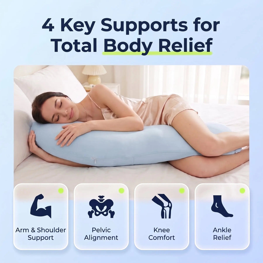 Sleepwyn Snuggle Pillow For Side Sleepers