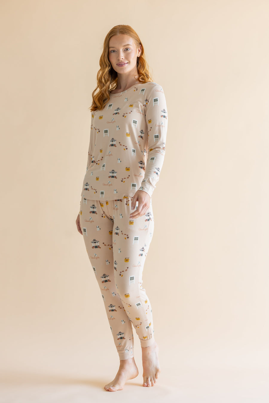 Women's Jogger Pajama Set in Gilmore Girls