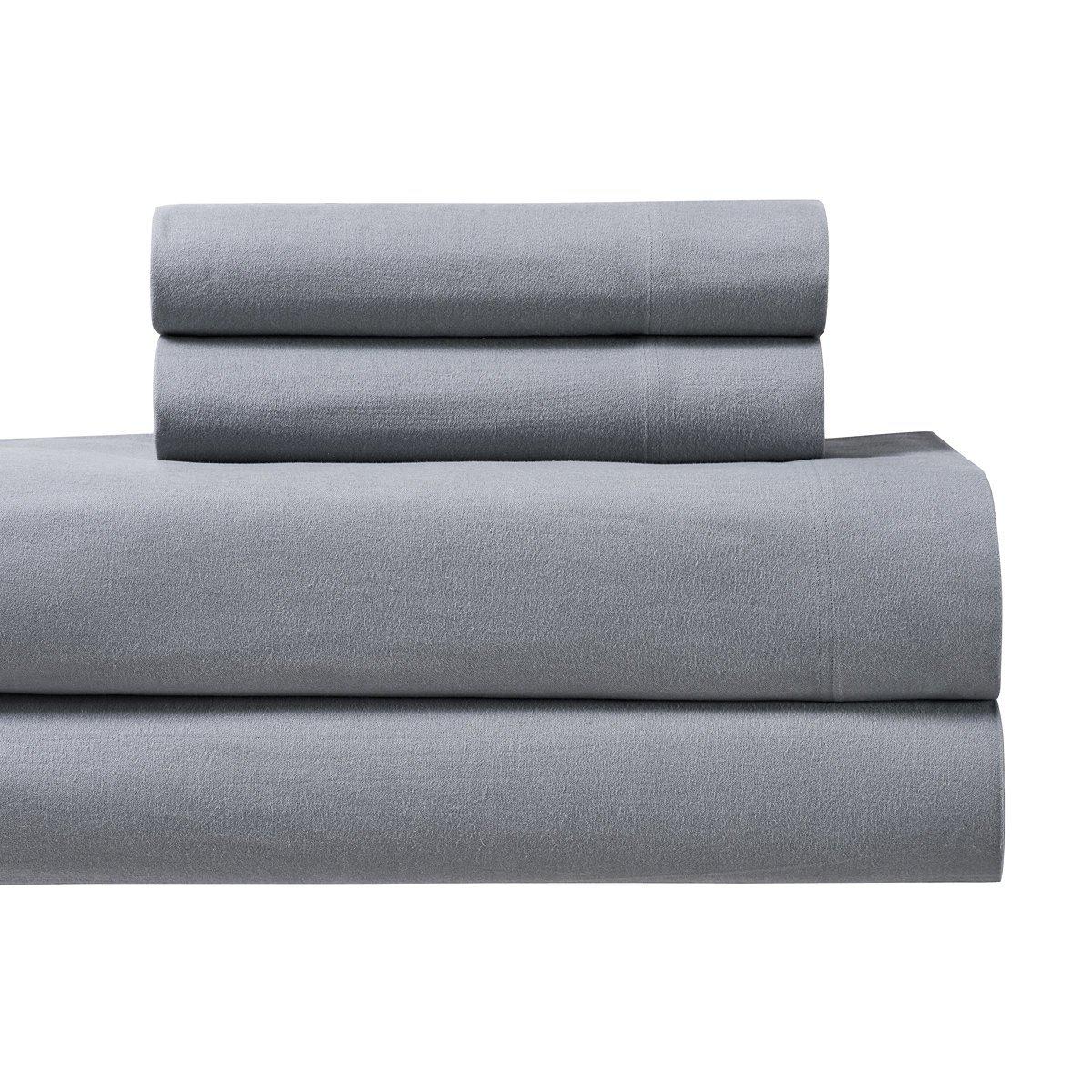 Flex King (Top Split) Heavyweight Flannel Sheet Set - USA