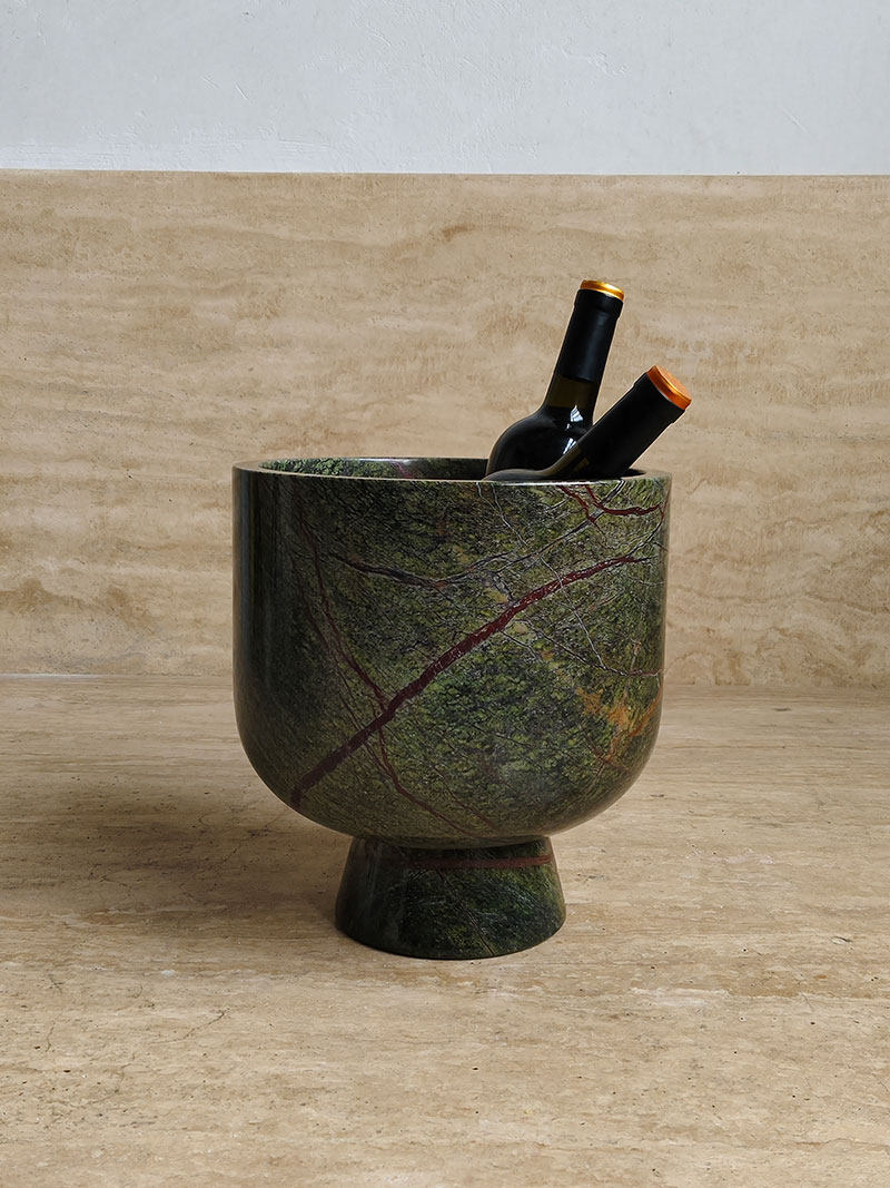 Green Marble Decorative Bowl